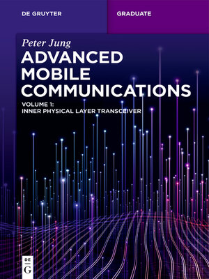 cover image of Advanced Mobile Communications